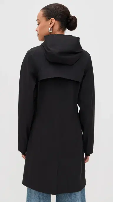 Rains Suva Hardshell ong Jacket Black | Thumbnail 3 Rains Suva Hardshell ong Jacket Black | Thumbnail 3