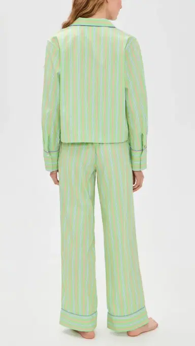 Polo Ralph Lauren Pajama Set Sunday Stripe | Thumbnail 3 Polo Ralph Lauren Pajama Set Sunday Stripe | Thumbnail 3