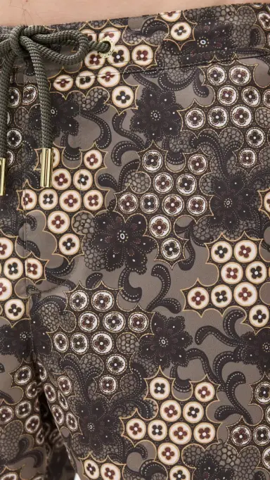 Orlebar Brown Bulldog Drawcord Paisley Bloom 6 Shorts Bronze | Thumbnail 6 Orlebar Brown Bulldog Drawcord Paisley Bloom 6 Shorts Bronze | Thumbnail 6