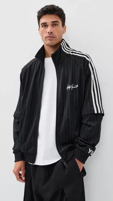 Y-3 Elite 5 Baseball Track Jacket Black/Chapea | Thumbnail 2 Y-3 Elite 5 Baseball Track Jacket Black/Chapea | Thumbnail 2