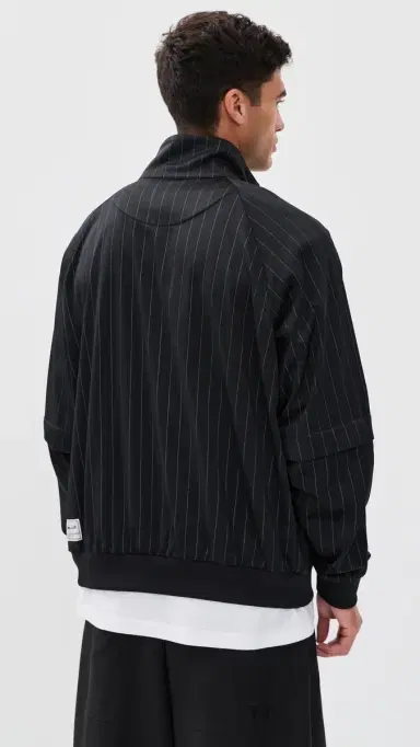 Y-3 Elite 5 Baseball Track Jacket Black/Chapea | Thumbnail 3 Y-3 Elite 5 Baseball Track Jacket Black/Chapea | Thumbnail 3