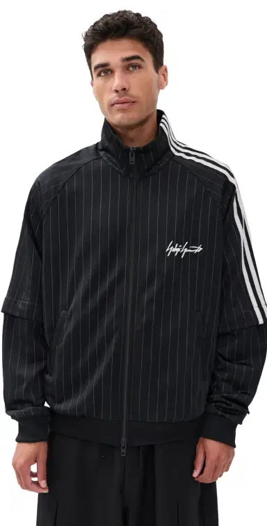 Y-3 Elite 5 Baseball Track Jacket Black/Chapea | Thumbnail 1 Y-3 Elite 5 Baseball Track Jacket Black/Chapea | Thumbnail 1