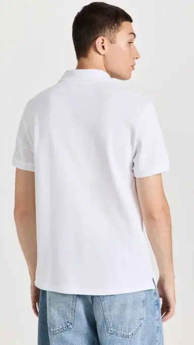 AMI De Coeur Polo Shirt White | Thumbnail 3 AMI De Coeur Polo Shirt White | Thumbnail 3