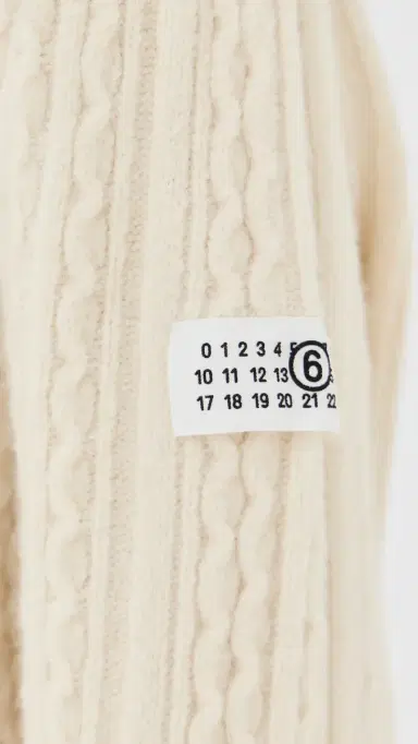 MM6 Maison Margiela Cardigan Off White | Thumbnail 6 MM6 Maison Margiela Cardigan Off White | Thumbnail 6