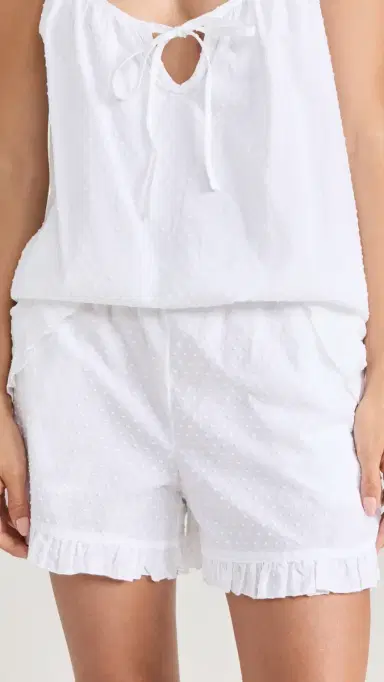 Petite Plume wiss Dots Camisole Short et White | Thumbnail 5 Petite Plume wiss Dots Camisole Short et White | Thumbnail 5