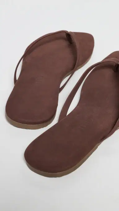 TKEES Lily Suede Flip Flops Bourbon | Thumbnail 4 TKEES Lily Suede Flip Flops Bourbon | Thumbnail 4