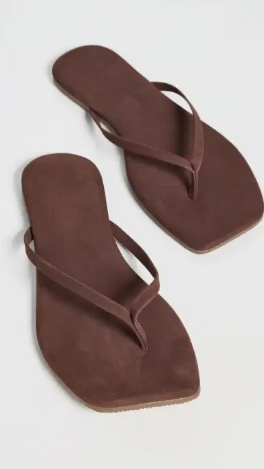 TKEES Lily Suede Flip Flops Bourbon | Thumbnail 5 TKEES Lily Suede Flip Flops Bourbon | Thumbnail 5