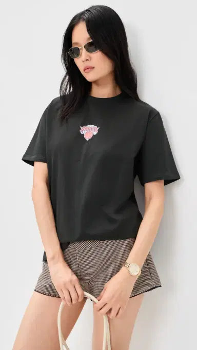New York or Nowhere Knicks Gardencolor T-hirt Black Garment Dye | Thumbnail 3 New York or Nowhere Knicks Gardencolor T-hirt Black Garment Dye | Thumbnail 3