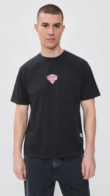 New York or Nowhere Knicks Gardencolor T-hirt Black Garment Dye | Thumbnail 4 New York or Nowhere Knicks Gardencolor T-hirt Black Garment Dye | Thumbnail 4