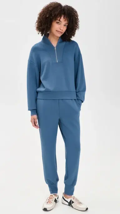 Varley The Slim Cuff Pants Bijou Blue S | Thumbnail 5 Varley The Slim Cuff Pants Bijou Blue S | Thumbnail 5