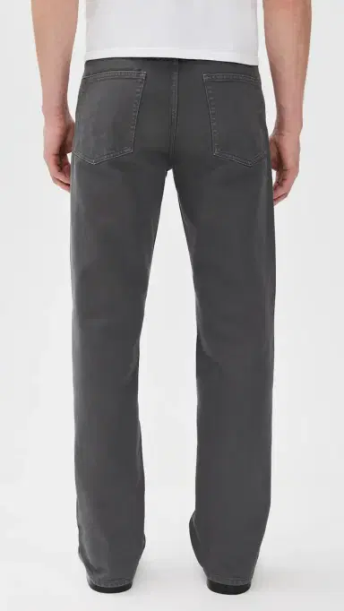 Theory Laurence Jeans x in Twill Denim 2 Carbon | Thumbnail 3 Theory Laurence Jeans x in Twill Denim 2 Carbon | Thumbnail 3