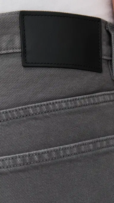 Theory Laurence Jeans x in Twill Denim 2 Carbon | Thumbnail 6 Theory Laurence Jeans x in Twill Denim 2 Carbon | Thumbnail 6
