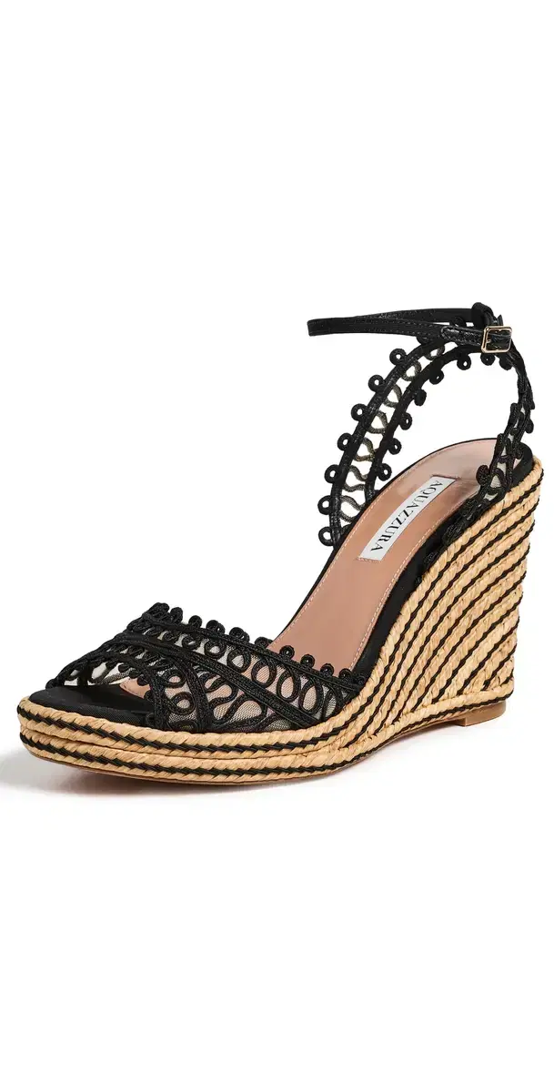 Kahlo Espadrille Wedges Black Kahlo Espadrille Wedges Black