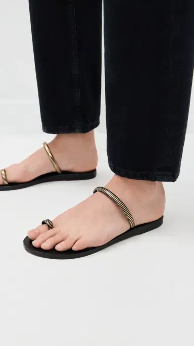 Ancient Greek Sandals Nora Sandals Gold | Thumbnail 3 Ancient Greek Sandals Nora Sandals Gold | Thumbnail 3