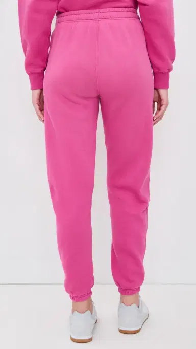 Polo Ralph Lauren Arctic Fleece Knit Ankle Jogger Pants Accent Pink XS | Thumbnail 3 Polo Ralph Lauren Arctic Fleece Knit Ankle Jogger Pants Accent Pink XS | Thumbnail 3