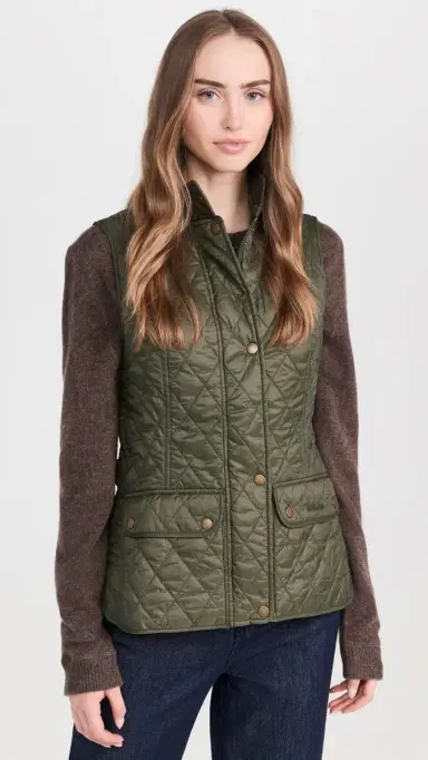 Barbour Otterburn Quilted Gilet Olive 6 | Thumbnail 2 Barbour Otterburn Quilted Gilet Olive 6 | Thumbnail 2