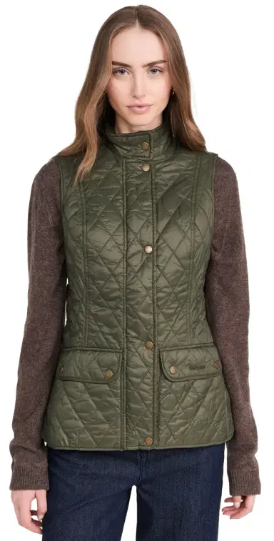 Barbour Otterburn Quilted Gilet Olive 6 | Thumbnail 1 Barbour Otterburn Quilted Gilet Olive 6 | Thumbnail 1