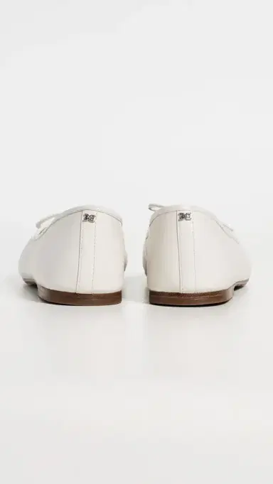 Sam Edelman Alie Flats Bright White 7 | Thumbnail 4 Sam Edelman Alie Flats Bright White 7 | Thumbnail 4