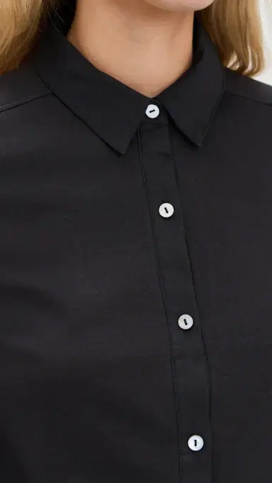 Theory Riduro Long Sleeve Button Down Black | Thumbnail 6 Theory Riduro Long Sleeve Button Down Black | Thumbnail 6