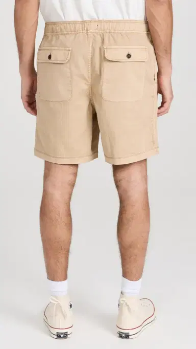 RAILS Cruz Drawstring Shorts 7 Khaki | Thumbnail 3 RAILS Cruz Drawstring Shorts 7 Khaki | Thumbnail 3