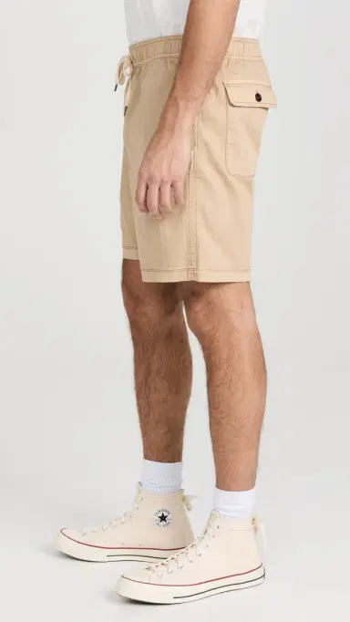 RAILS Cruz Drawstring Shorts 7 Khaki | Thumbnail 4 RAILS Cruz Drawstring Shorts 7 Khaki | Thumbnail 4