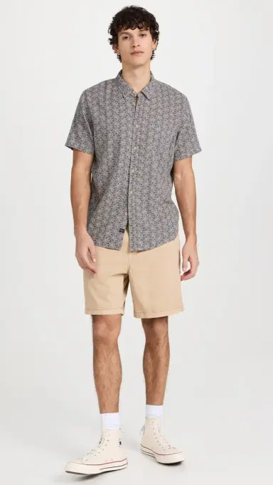 RAILS Cruz Drawstring Shorts 7 Khaki | Thumbnail 5 RAILS Cruz Drawstring Shorts 7 Khaki | Thumbnail 5