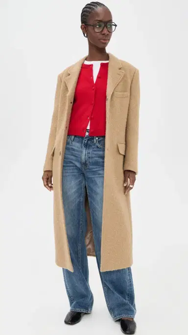 Velvet Nolie Cashmere Cardigan Red | Thumbnail 5 Velvet Nolie Cashmere Cardigan Red | Thumbnail 5