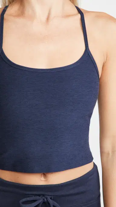 Beyond Yoga Spacedye Slim Racerback Crop Tank Nocturnal Navy | Thumbnail 6 Beyond Yoga Spacedye Slim Racerback Crop Tank Nocturnal Navy | Thumbnail 6