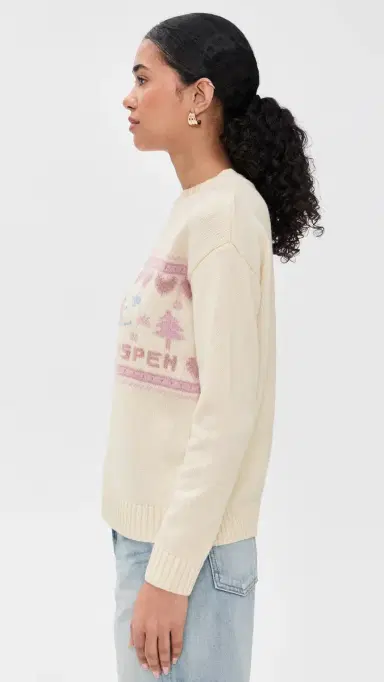 LoveShackFancy Francie Fair Isle Sweater Apres | Thumbnail 4 LoveShackFancy Francie Fair Isle Sweater Apres | Thumbnail 4