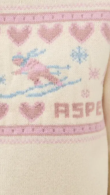 LoveShackFancy Francie Fair Isle Sweater Apres | Thumbnail 6 LoveShackFancy Francie Fair Isle Sweater Apres | Thumbnail 6