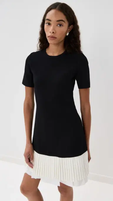 SIMKHAI Lorin ini Dress Black multi | Thumbnail 2 SIMKHAI Lorin ini Dress Black multi | Thumbnail 2