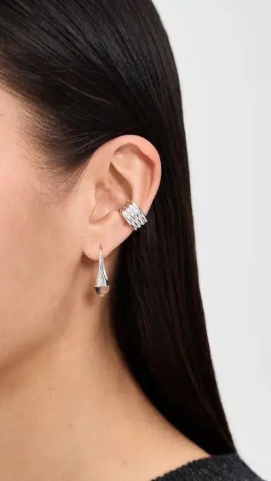 Otiumberg Stratis Cuff Silver One Size | Thumbnail 3 Otiumberg Stratis Cuff Silver One Size | Thumbnail 3