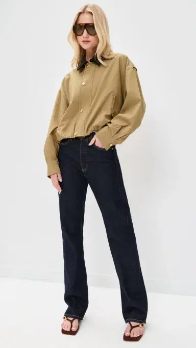 FRAME The Bubble Jacket Camel | Thumbnail 5 FRAME The Bubble Jacket Camel | Thumbnail 5