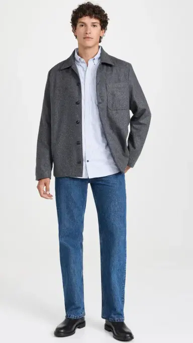Taylor Stitch Jack Oxford Shirt Navy University Stripe 44 | Thumbnail 5 Taylor Stitch Jack Oxford Shirt Navy University Stripe 44 | Thumbnail 5