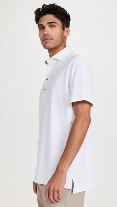 Greyson Tala Lightweight Airflow Jersey Polo Arctic L | Thumbnail 4 Greyson Tala Lightweight Airflow Jersey Polo Arctic L | Thumbnail 4