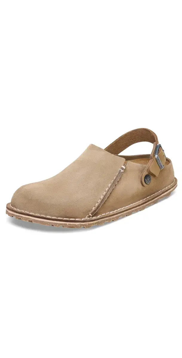 Lutry Premium Suede Clog Gray Taupe Lutry Premium Suede Clog Gray Taupe