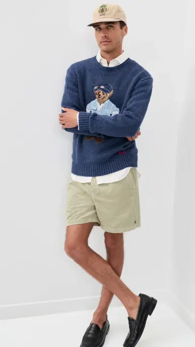 Polo Ralph Lauren Corduroy Shorts 5 Khaki Stone | Thumbnail 5 Polo Ralph Lauren Corduroy Shorts 5 Khaki Stone | Thumbnail 5