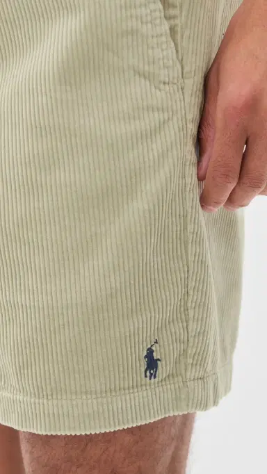 Polo Ralph Lauren Corduroy Shorts 5 Khaki Stone | Thumbnail 6 Polo Ralph Lauren Corduroy Shorts 5 Khaki Stone | Thumbnail 6