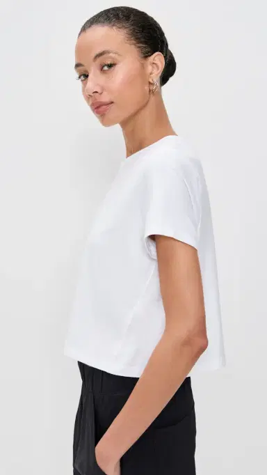 Beyond Yoga Featherweight upreme Cropped Tee White | Thumbnail 4 Beyond Yoga Featherweight upreme Cropped Tee White | Thumbnail 4