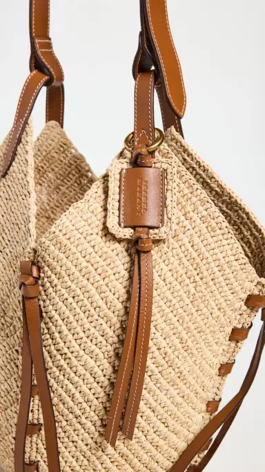 Isabel Marant Tampa Mini Bag Natural/Cognac One Size | Thumbnail 5 Isabel Marant Tampa Mini Bag Natural/Cognac One Size | Thumbnail 5