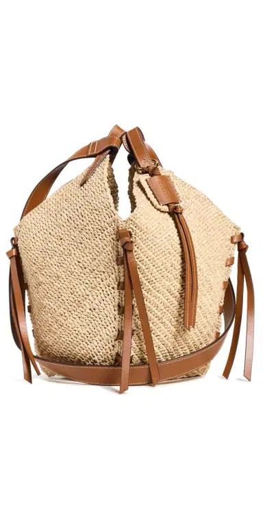 Isabel Marant Tampa Mini Bag Natural/Cognac One Size | Thumbnail 1 Isabel Marant Tampa Mini Bag Natural/Cognac One Size | Thumbnail 1