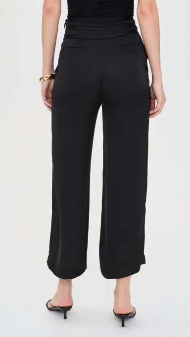 Ramy Brook Cropped Joss Trousers Black | Thumbnail 3 Ramy Brook Cropped Joss Trousers Black | Thumbnail 3