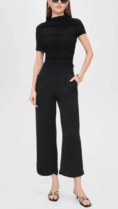 Ramy Brook Cropped Joss Trousers Black | Thumbnail 5 Ramy Brook Cropped Joss Trousers Black | Thumbnail 5