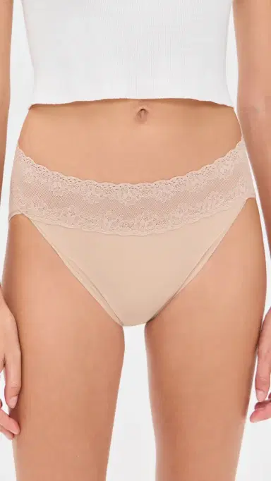 Natori Bliss Perfection French Bikini 3-Pack Cafe One Size | Thumbnail 3 Natori Bliss Perfection French Bikini 3-Pack Cafe One Size | Thumbnail 3