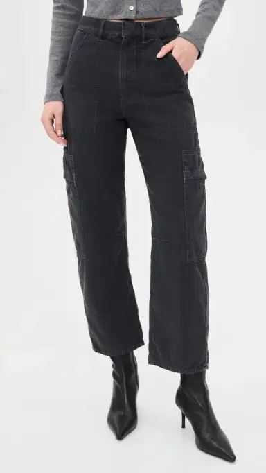 Citizens of Humanity Marcelle Cargo Pants Washed Black 32 | Thumbnail 2 Citizens of Humanity Marcelle Cargo Pants Washed Black 32 | Thumbnail 2