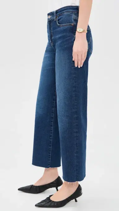 Ag Saige Wide Leg Crop Jeans Outspoken 23 | Thumbnail 4 Ag Saige Wide Leg Crop Jeans Outspoken 23 | Thumbnail 4