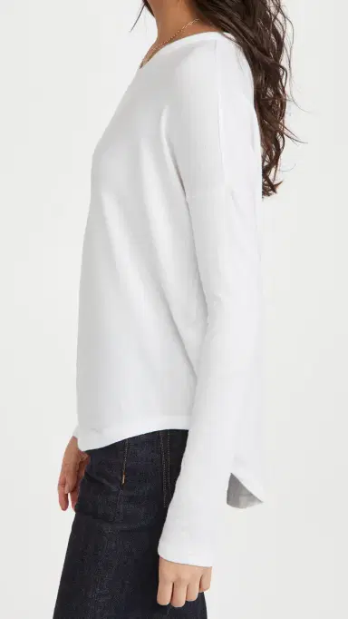 rag & bone The Knit ongsleeve Top White | Thumbnail 4 rag & bone The Knit ongsleeve Top White | Thumbnail 4