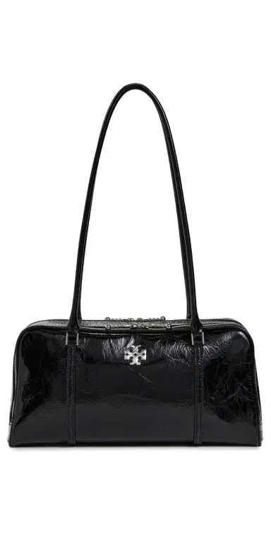 Tory Burch Crinkle Leather Small Marshmallow Satchel | Thumbnail 1 Tory Burch Crinkle Leather Small Marshmallow Satchel | Thumbnail 1