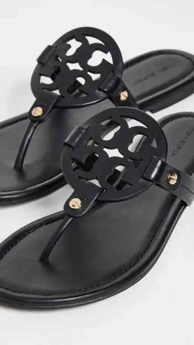 Tory Burch Miller Sandals Perfect Black | Thumbnail 6 Tory Burch Miller Sandals Perfect Black | Thumbnail 6