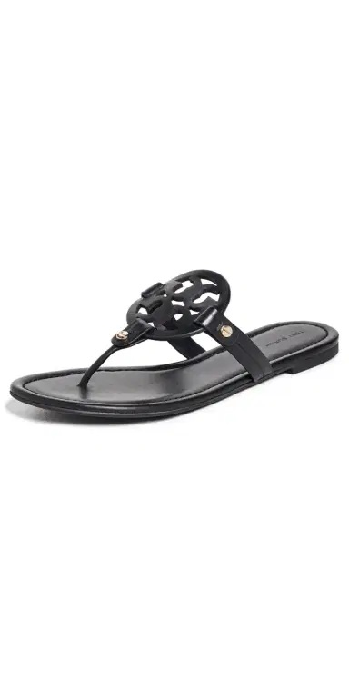 Tory Burch Miller Sandals Perfect Black | Thumbnail 1 Tory Burch Miller Sandals Perfect Black | Thumbnail 1